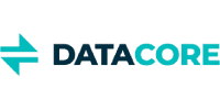 Logo de DataCore, cliente de ADICO